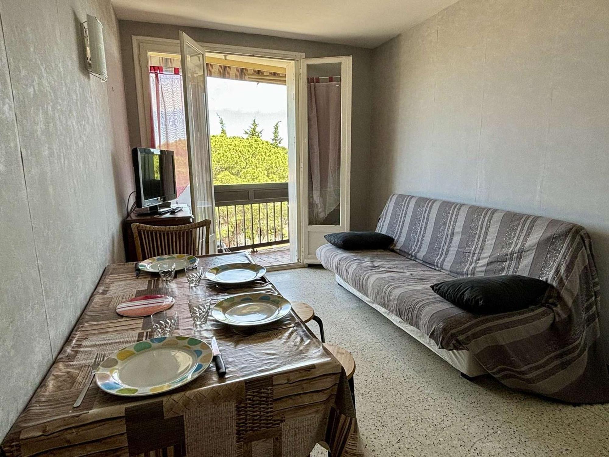 Appartement 2 Pieces, Balcon, Proche Plage Et Commerces, Quartier Calme - Argeles-Sur-Mer - Fr-1-225-685 Eksteriør bilde